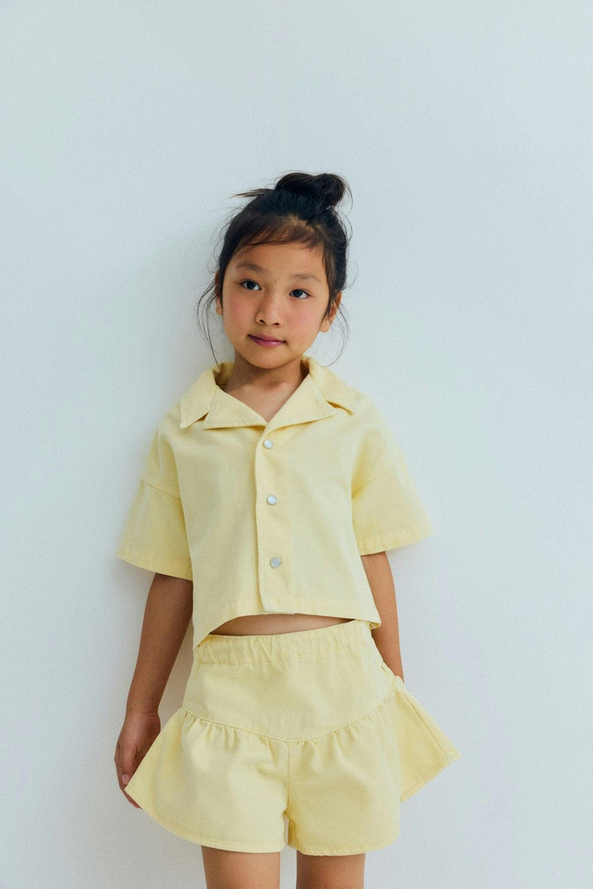 Bellis Shirt Soft Lemon
