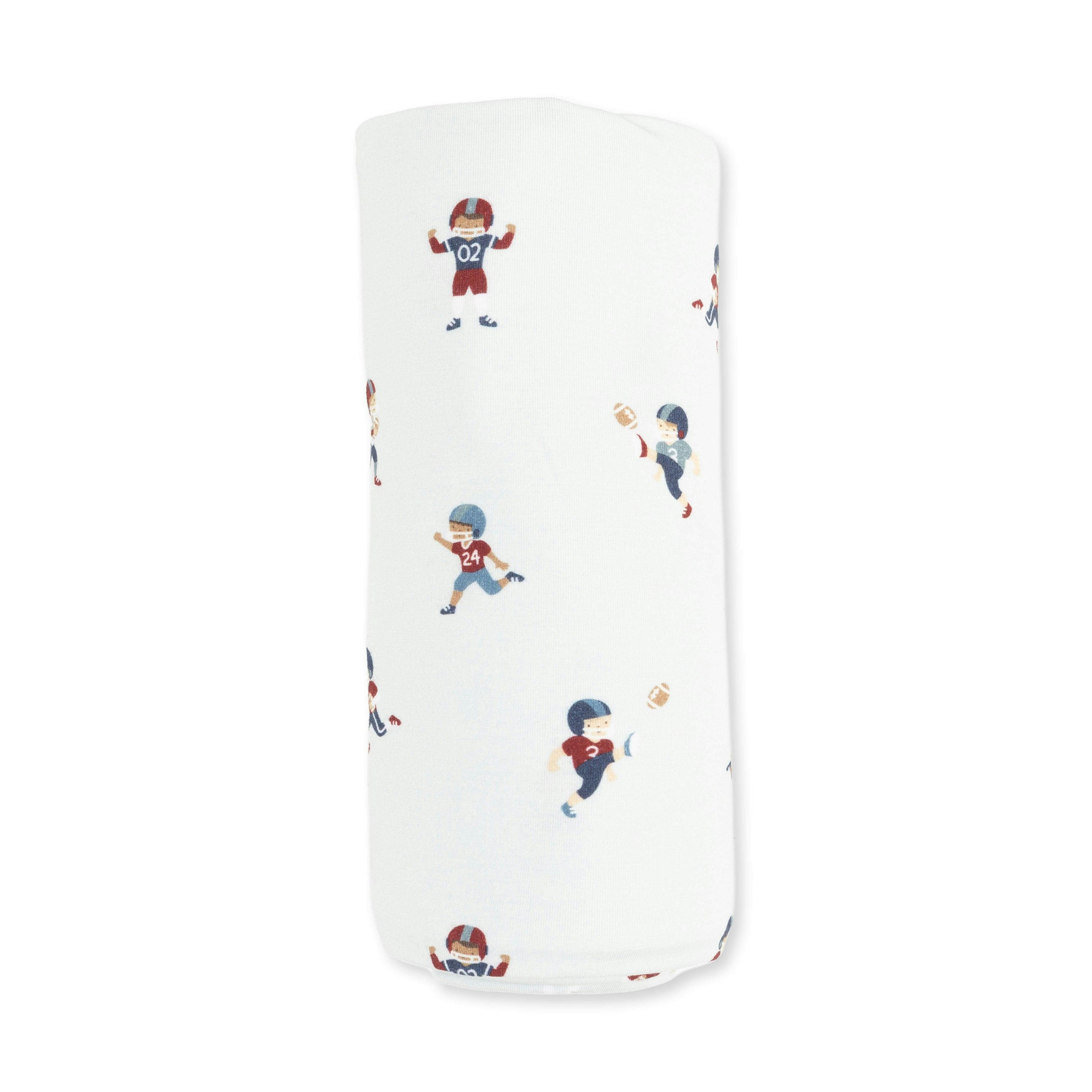 Tiny Footballers - Swaddle Blanket
