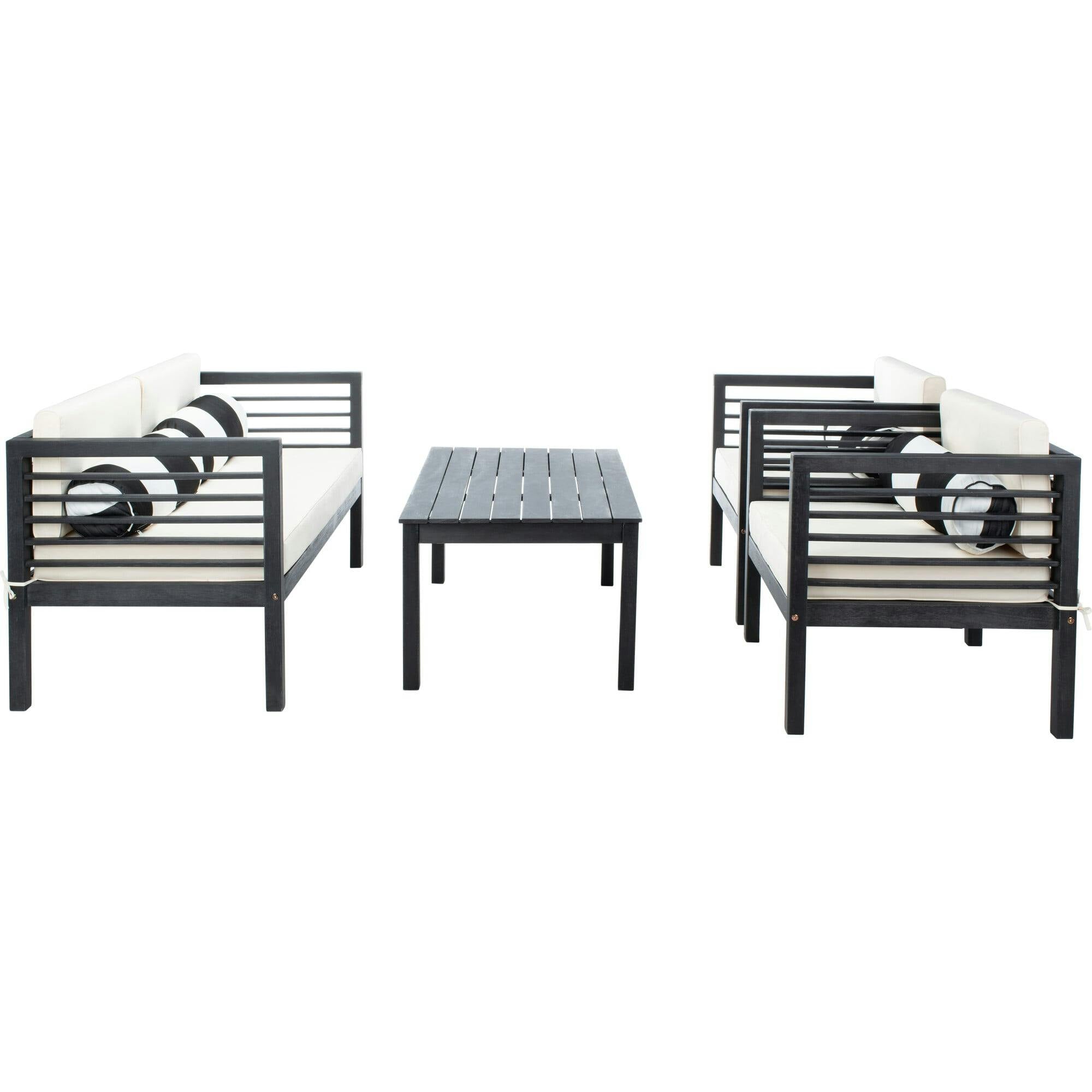 Alda Eucalyptus 4-Piece Outdoor Set