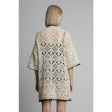 VIOLET CROCHET COVER UP | IVORY