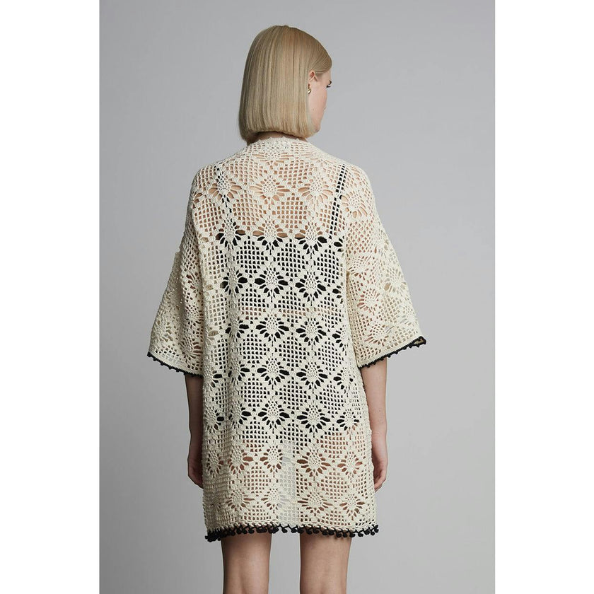 VIOLET CROCHET COVER UP | IVORY