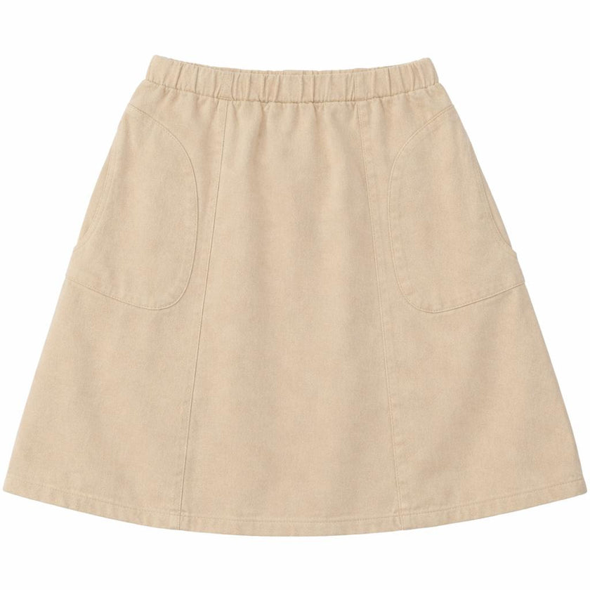Colored Denim Skirt