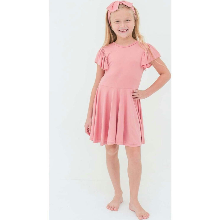 Cap Sleeve Twirl Dress