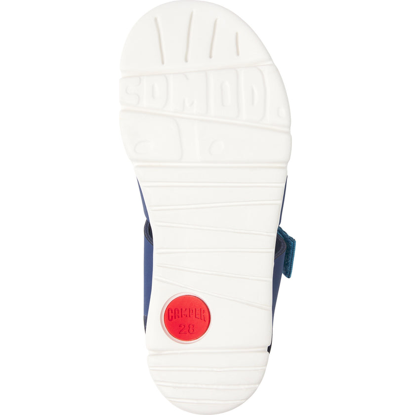 Oruga Sandals, Dark & Light Blue