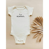 Big Sister Organic Baby Bodysuit