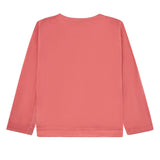women's sailor red french terry jacket