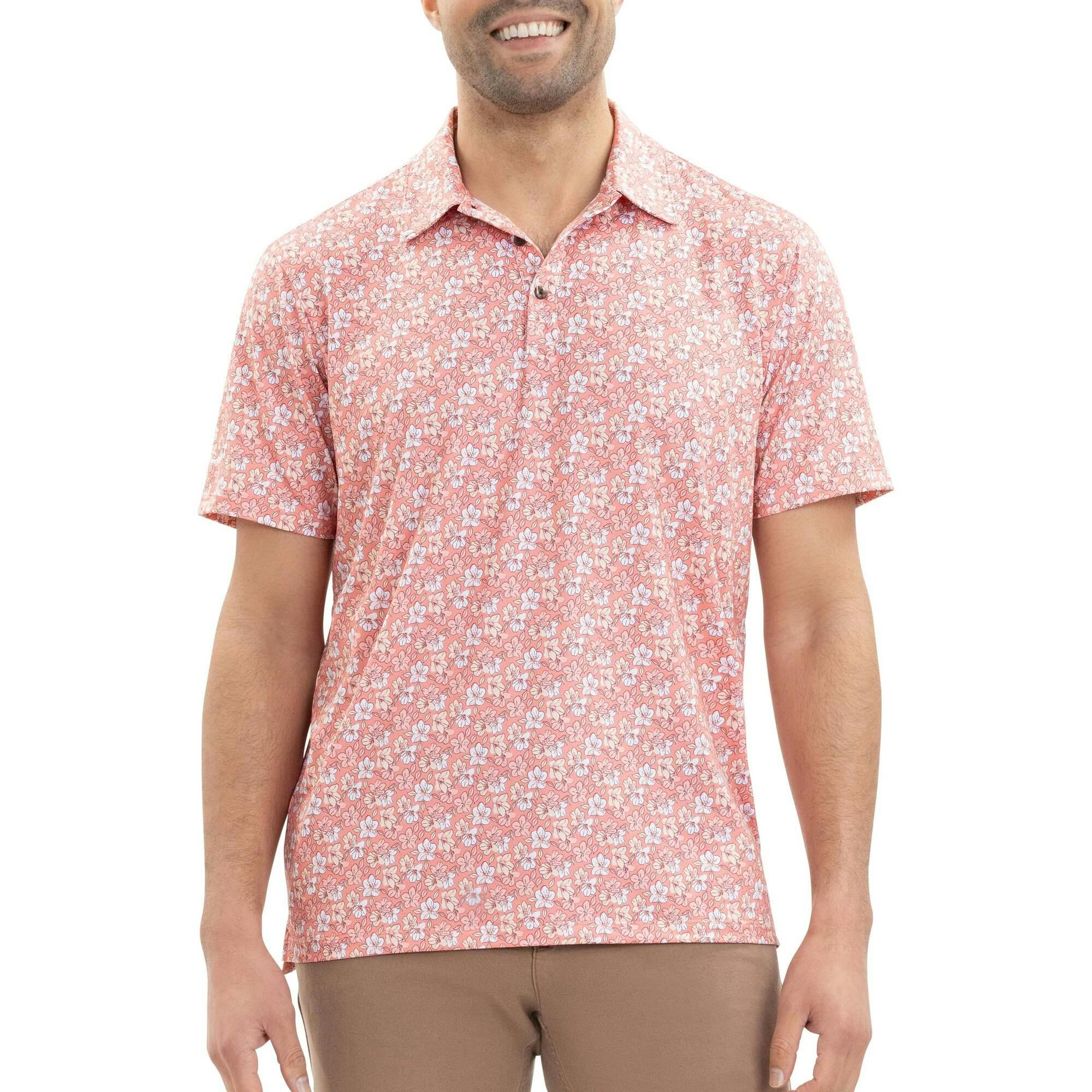 The Azaleas - Sunset Golf Shirt