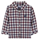 TARTINE ET CHOCOLAT Bordeaux Baby Shirt - Nacre