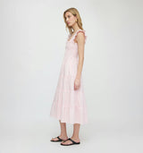 The Ellie Nap Dress - Pink Variegated Stripe