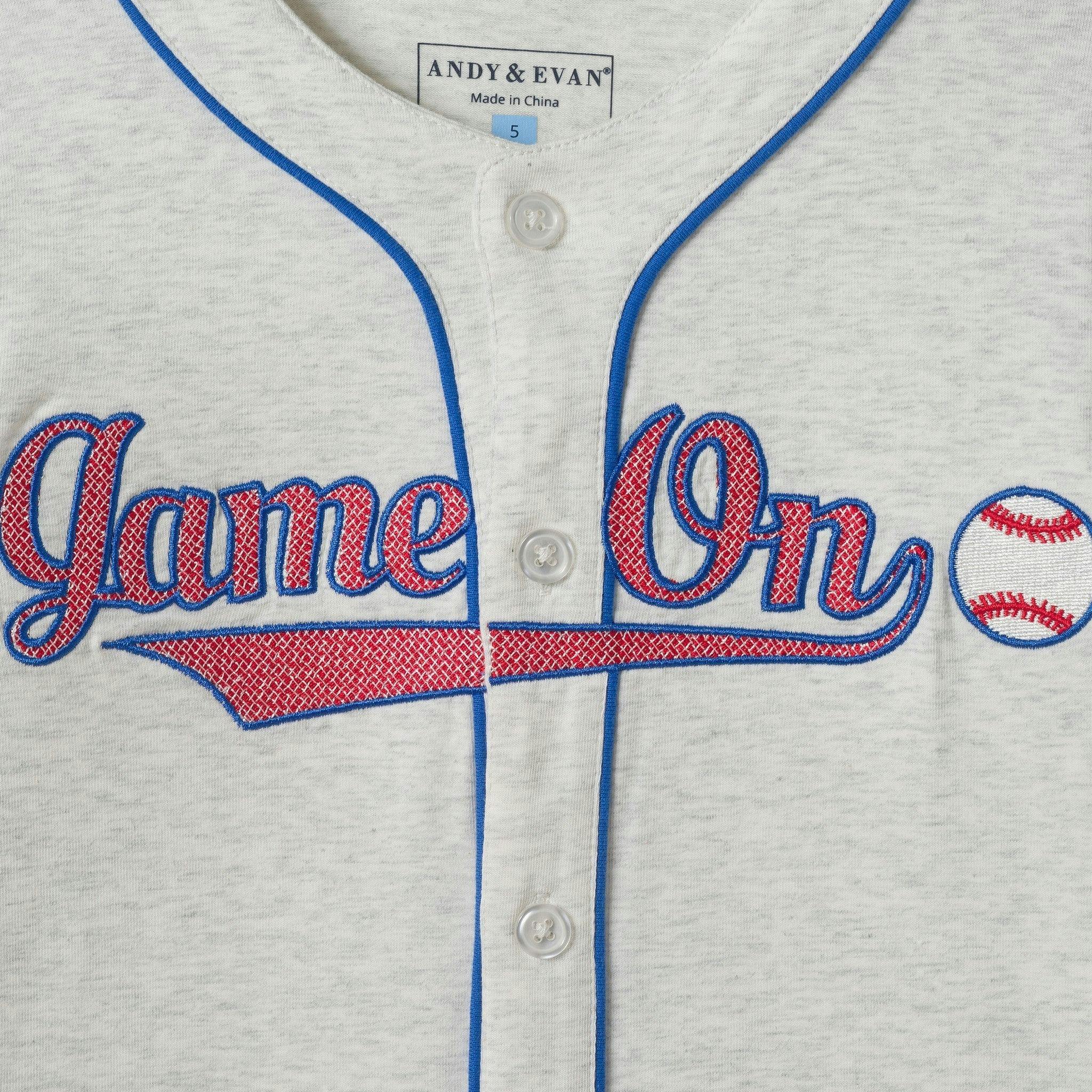 Slub Knit Baseball Jersey | Game On