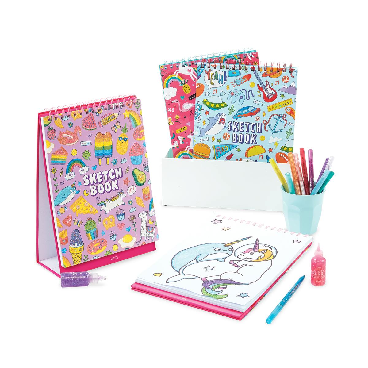 Sketch & Show Standing Sketchbook - Awesome Doodles