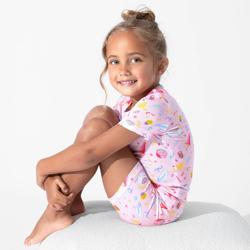 Happee Birthdae Harry Bamboo Kids Pajama Short Set