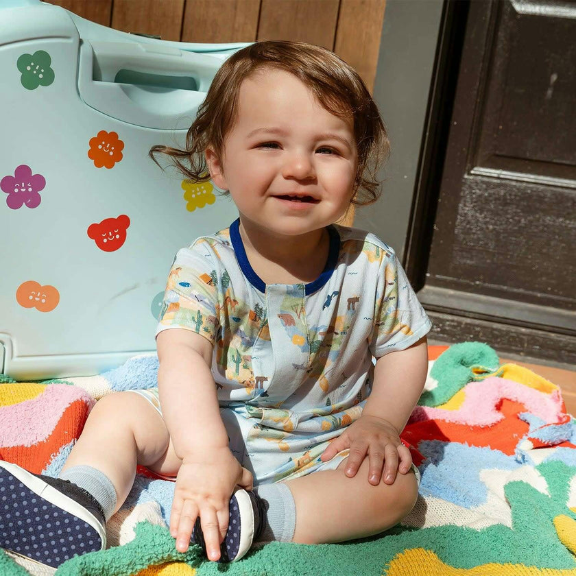 Magnetic Polo Romper