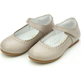 Lucille Scalloped Flat