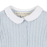 Organic Peter Pan Collar Sweater Romper