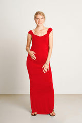 Zoey Maternity Maxi Dress