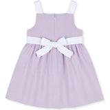 Pincord Dress with Flowers
