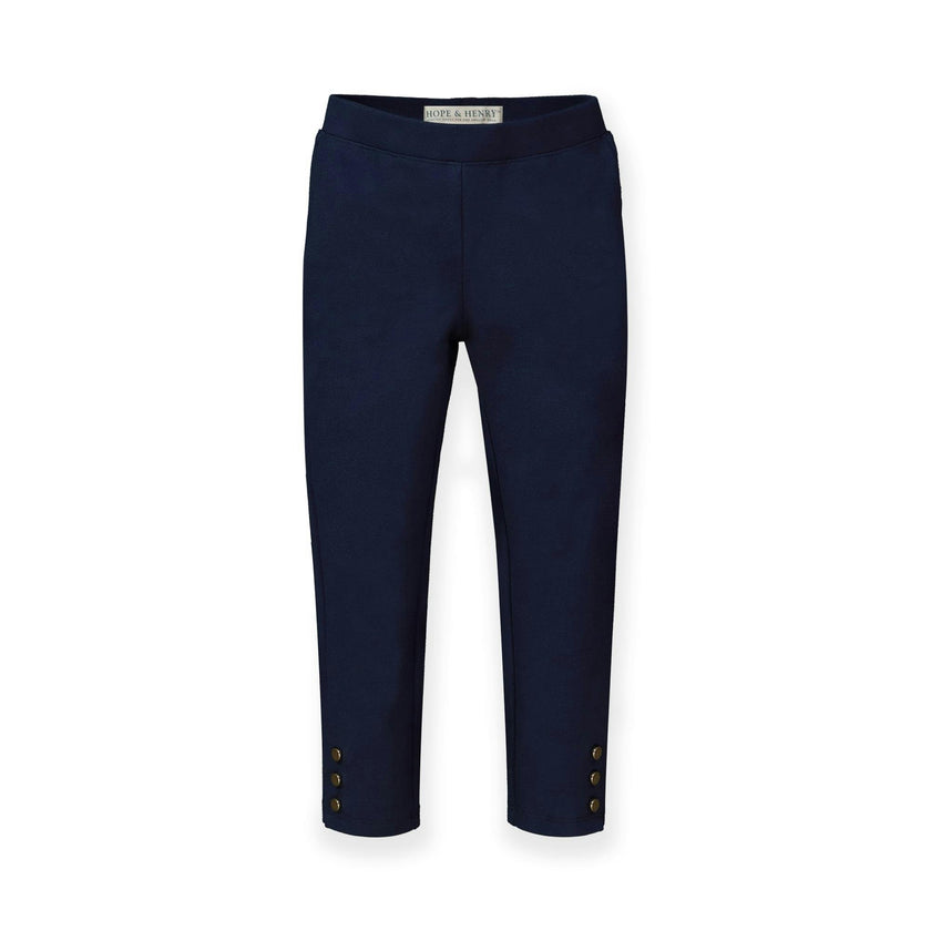 Button Cuff Ponte Pant