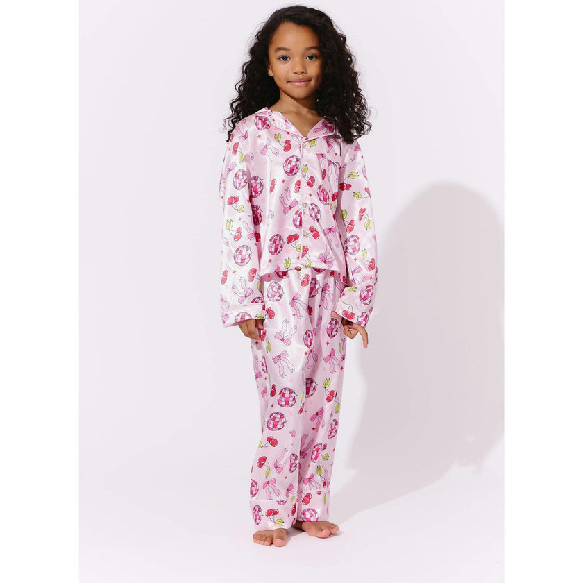 Pinky Disco Silky Set