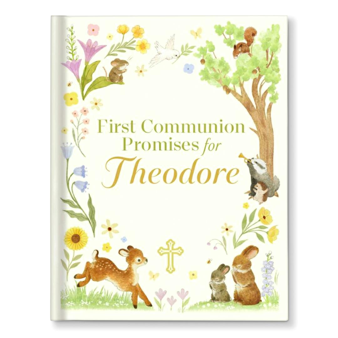 First Communion Personalized Gift Book
