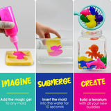 Aqua Fairy Water Gel Kit for Kids – Magic Water Elf Toy – DIY Squishy Maker Kit – Design Your Own Water Buddies - Craft Kits for Kids –for Boys Girls