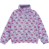 Max Reversible Rain Jacket Windbreaker, Purple Rainbow