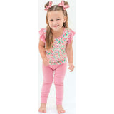 Ditzy Floral 3 Piece PJ Play Set