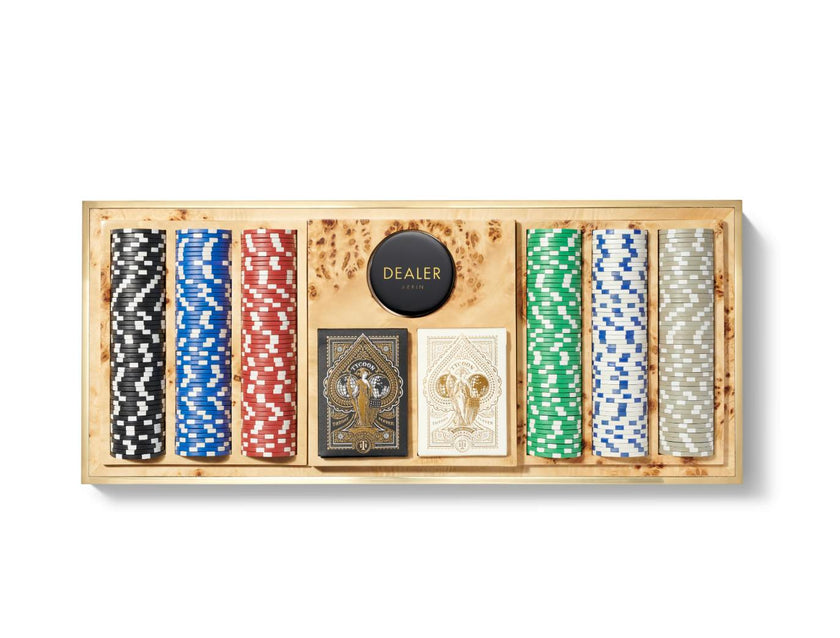 Shagreen Poker Set