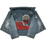 Hot Potato Black Denim Jacket - Unisex for Boys and Girls