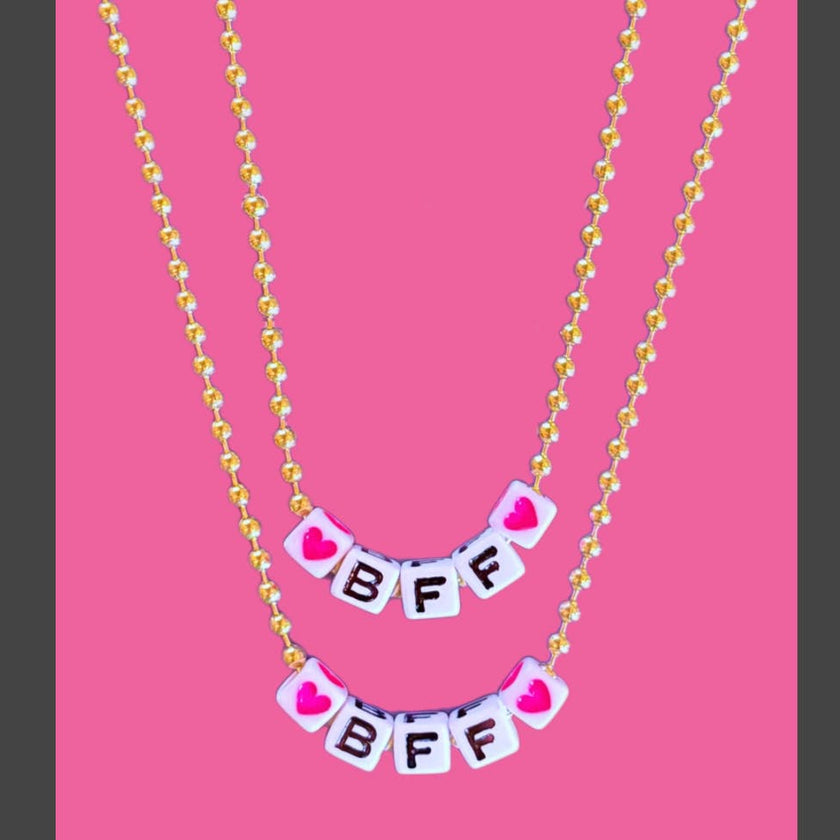 (2 PACK) BFF NECKLACES