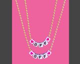 (2 PACK) BFF NECKLACES