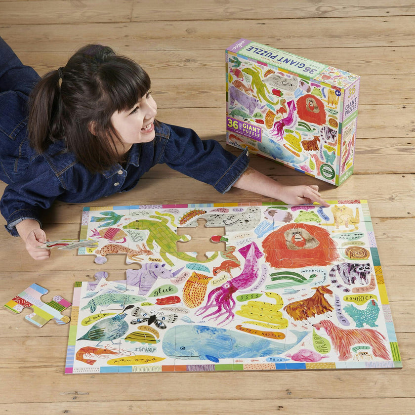 Giant Puzzle: Animal Voices
