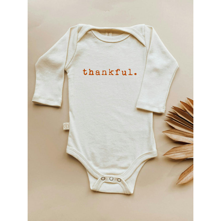 Thankful Organic Bodysuit Long Sleeve