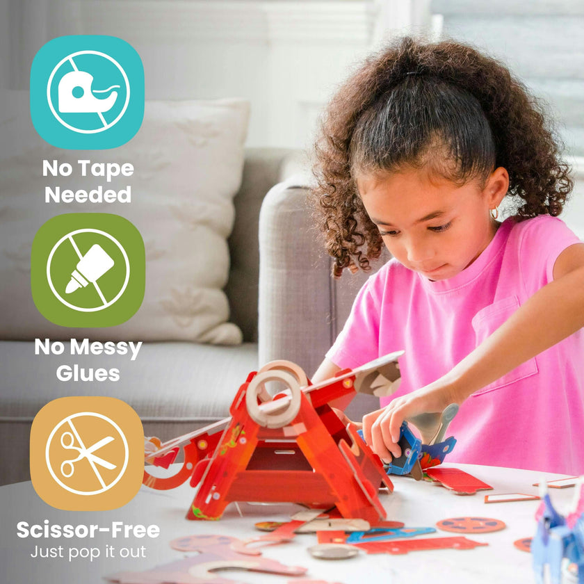 Playper Catapult Launcher Curious Kingdom Playset