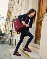 Kayla Burgundy Shoes