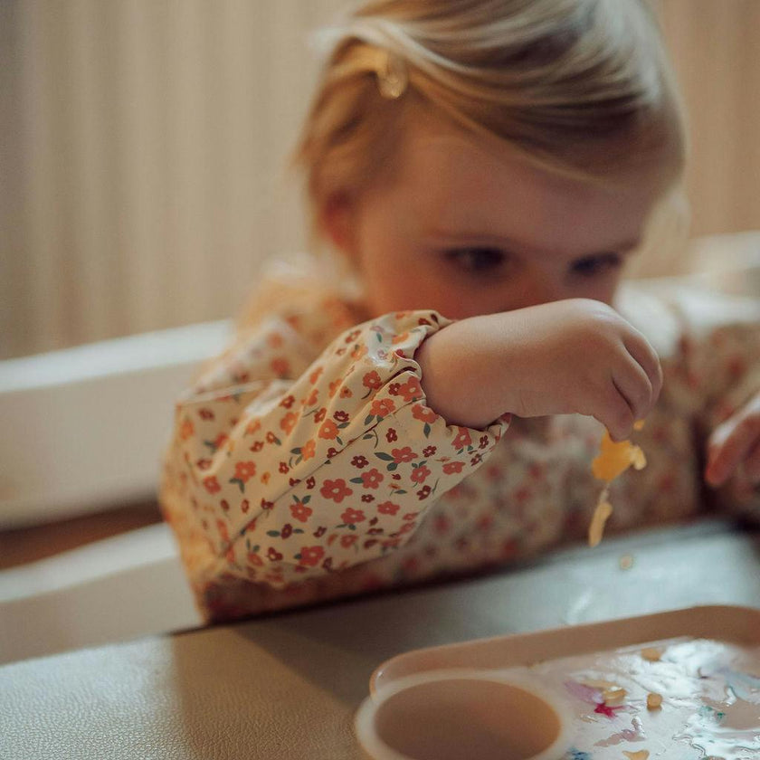 Smock Bib | Sunset Meadow