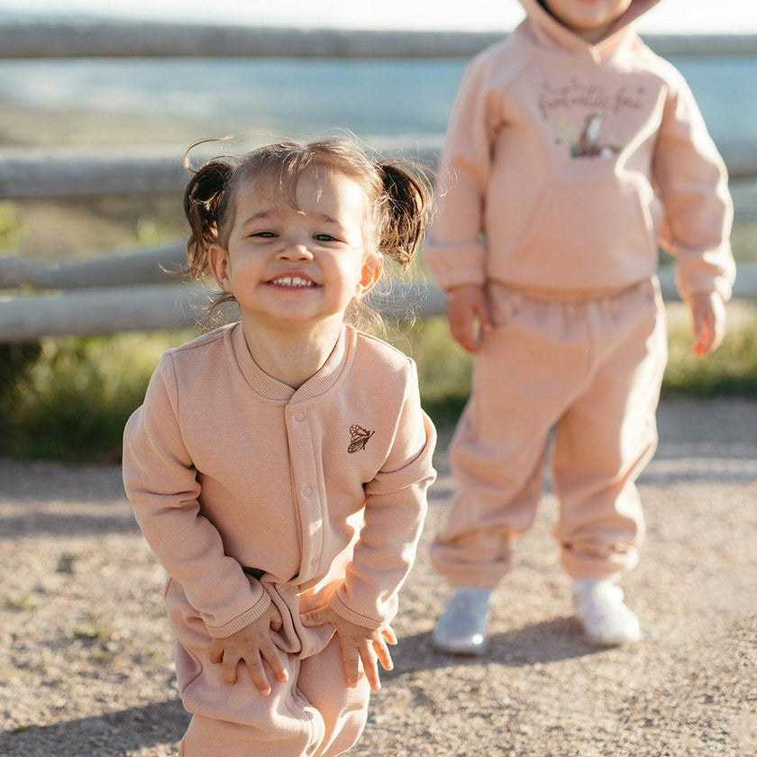 Dusty Rose Sweater Jumpsuit