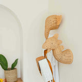 Handcrafted - Dinosaur Wall Decor - Rattan Wicker