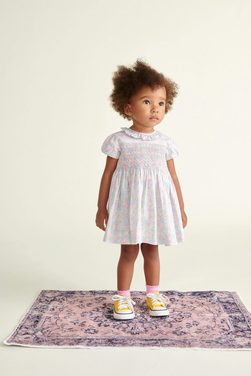 Hand-Smocked Baby Dress
