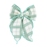 Fable Bow Mid Size | Fern Plaid