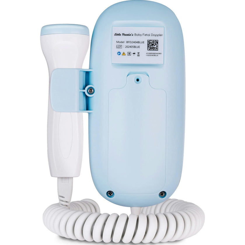 Portable Ultrasound Fetal Doppler: Blue