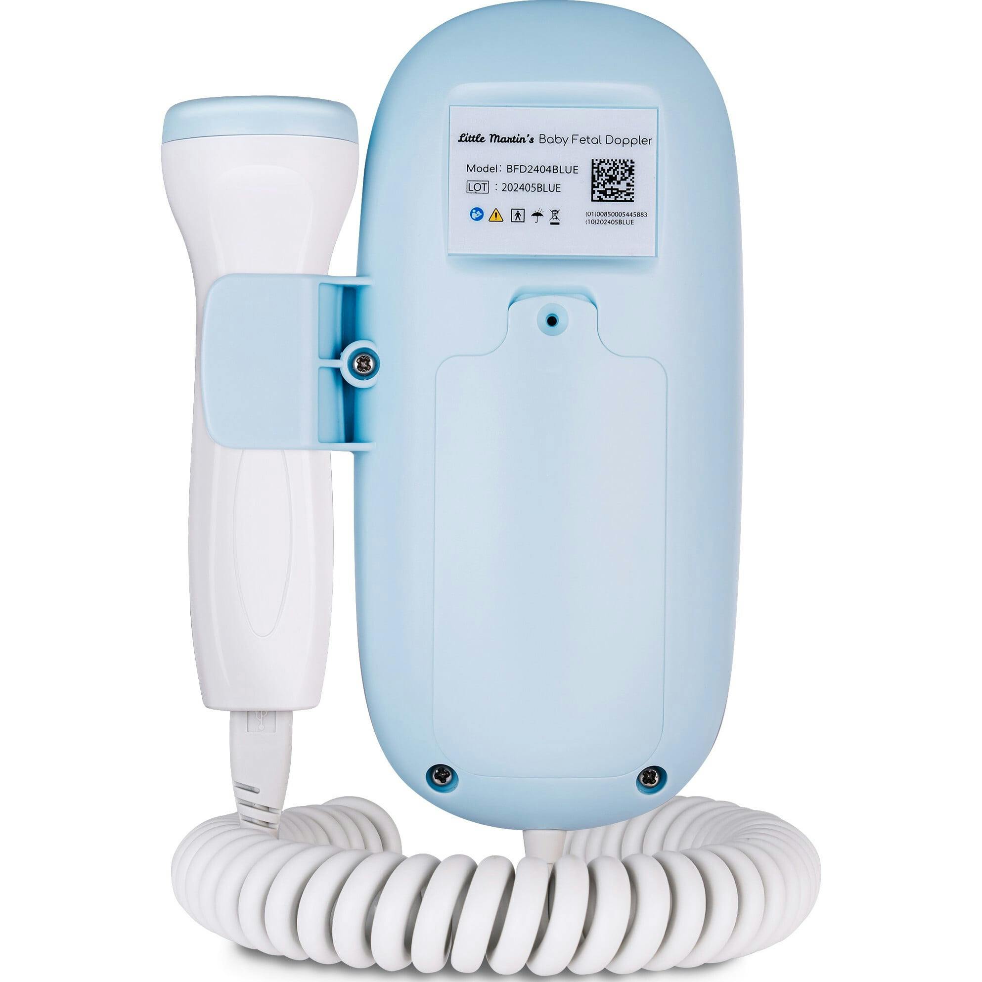 Portable Ultrasound Fetal Doppler: Blue