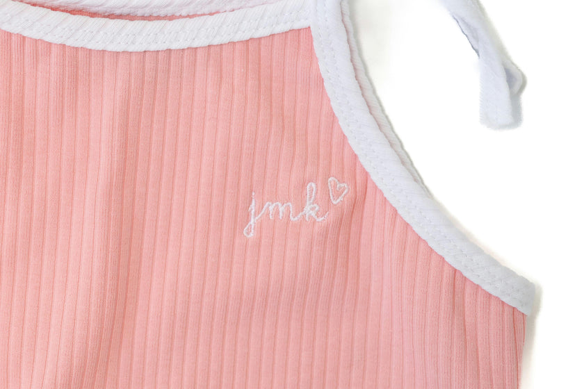 Custom Embroidered Retro Romper