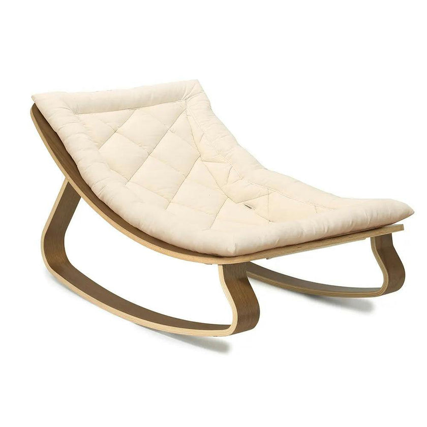 LEVO Baby Rocker in natural wood
