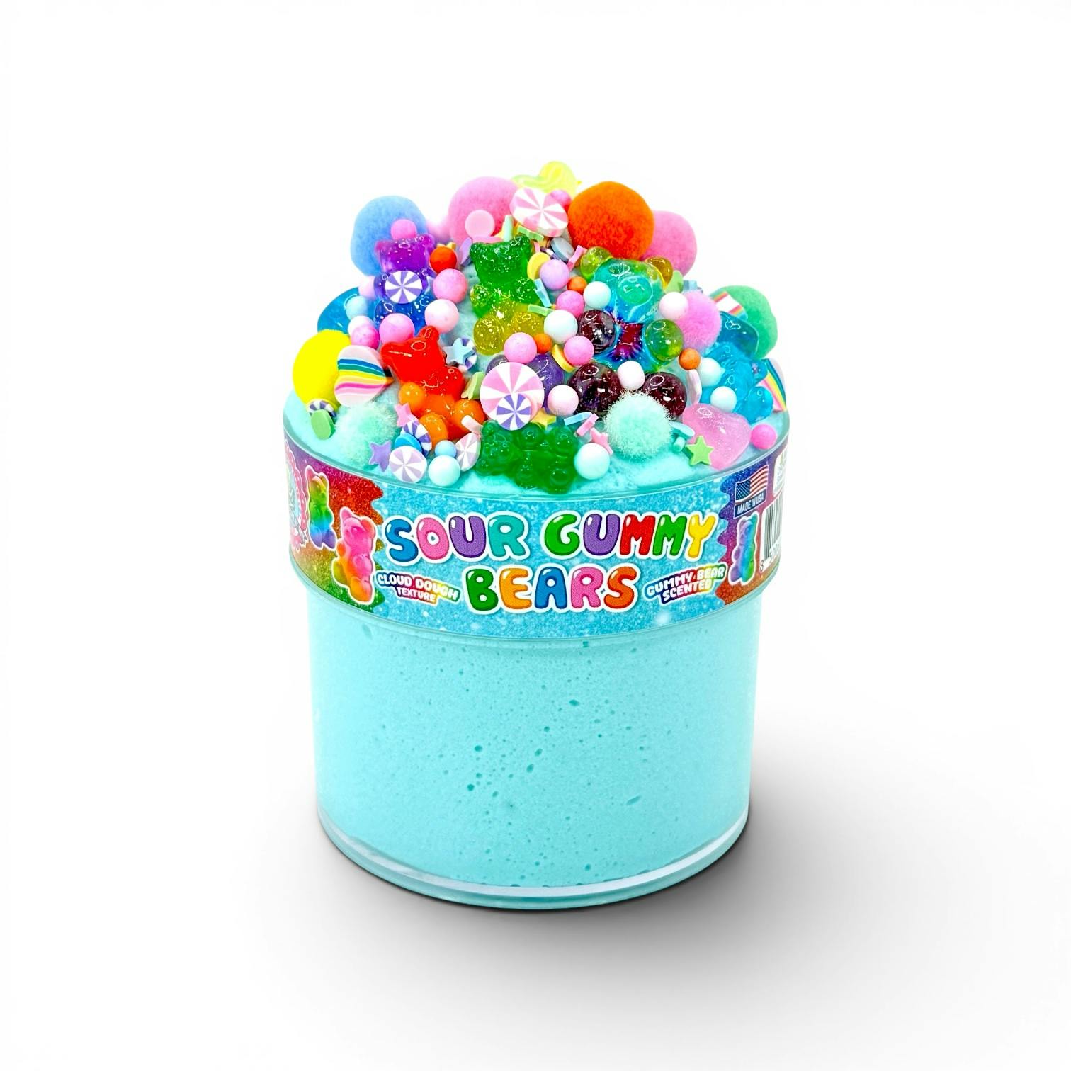 Sour Gummy Bears Slime