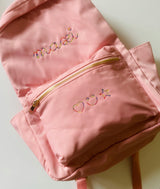 Classic Nylon Backpack – Custom Embroidered Script