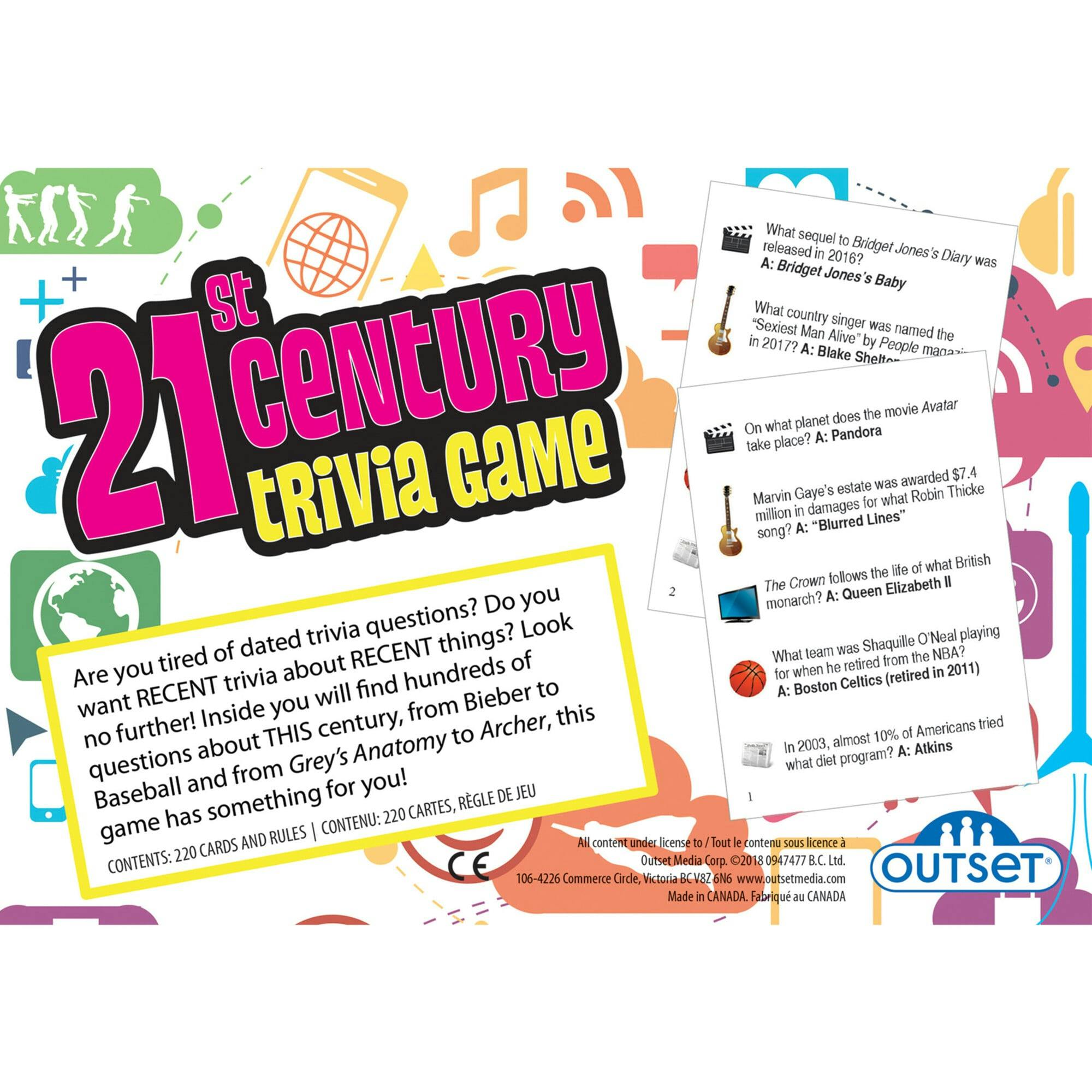 Outset Media 21st Century Trivia Game