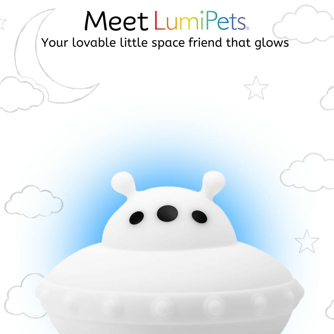LumiPets® Ugo the UFO- Children's Touch Night Light Junior
