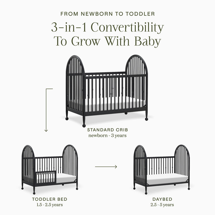 Namesake Alouette 3-in-1 Convertible Spindle Crib
