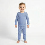 Cobalt Stripe Bamboo Toddler Pajama Set